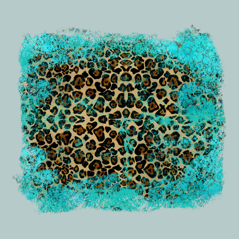 Leopard Turquoise Heavy Core Tee by RanaPortraitStore | Teevron