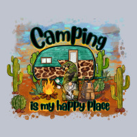 Camping Is My Happy Place Premium Hoodie | Teevron