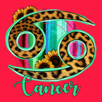 Cancer Zodiac Sign Sunflower Leopard Serape Zipper Hoodie | Teevron