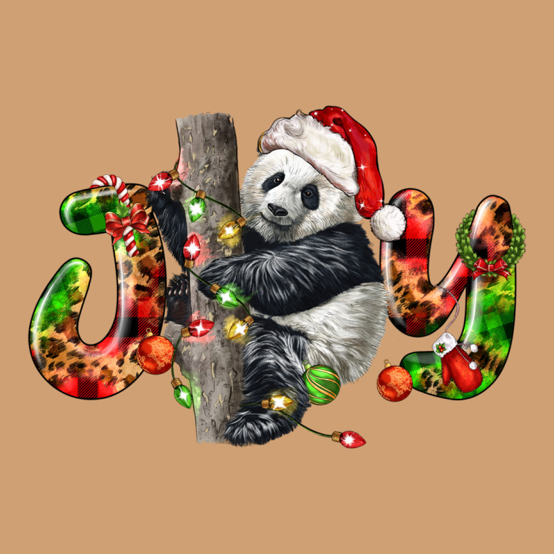 Panda Joy Christmas Vintage Tee by LillyAllenDesigns | Teevron