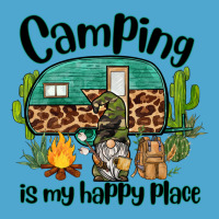 Camping Is My Happy Place Caravan And Gnome Premium Hoodie | Teevron