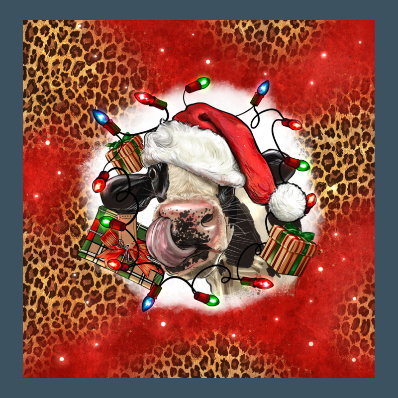 Christmas Cow Urban Heavy Tee by LillyAllenDesigns | Teevron
