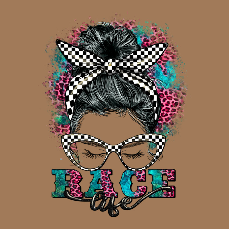 Race Life  Messy Bun Classic Tee by BarkalooDesign | Teevron
