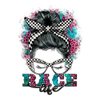 race life  messy bun | Teevron