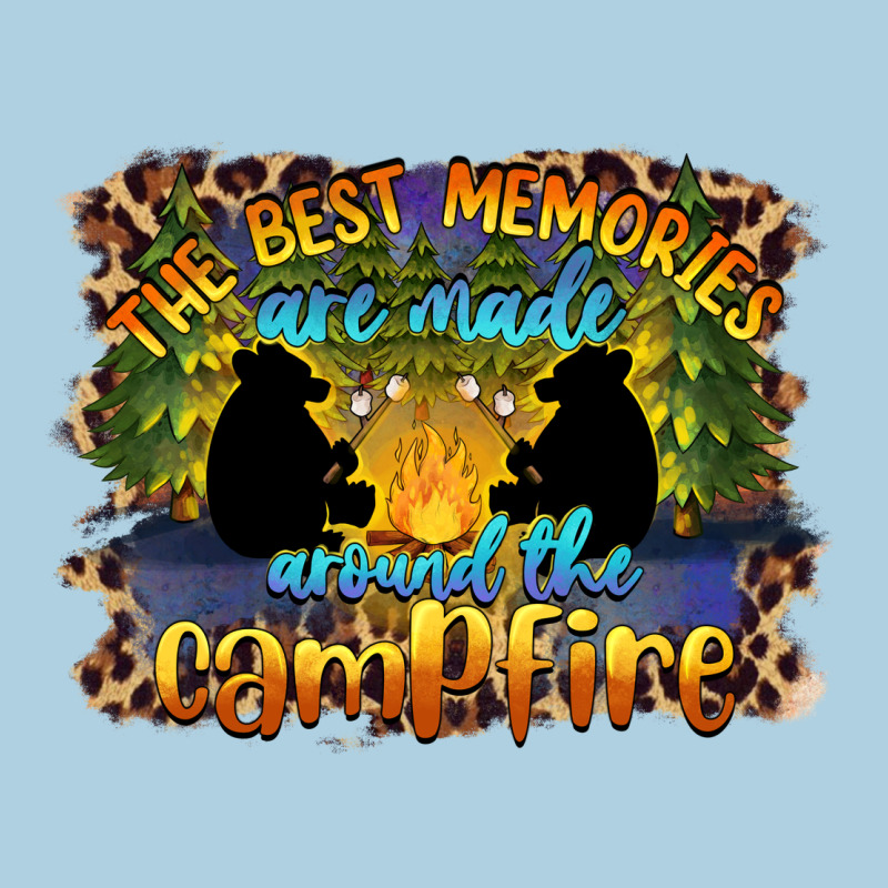The Best Memories Are Made Around The Campfire Camping Premium Hoodie by BarkalooDesign | Teevron