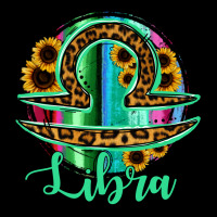 Libra Zodiac Sign Sunflower Leopard Serape Zipper Hoodie | Teevron