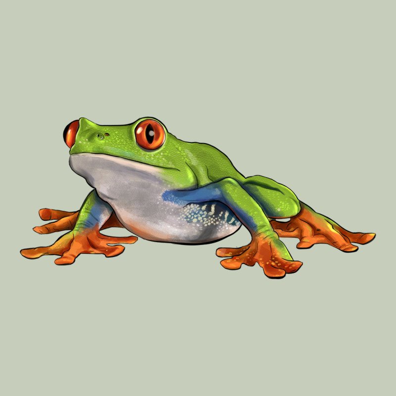 Red Eyed Tree Frog Ladies Tee by LillyAllenDesigns | Teevron