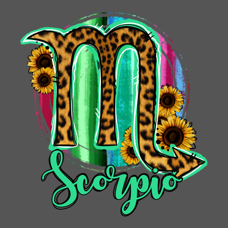 Scorpio Zodiac Sign Sunflower Leopard Serape Zipper Hoodie by RanaPortraitStore | Teevron