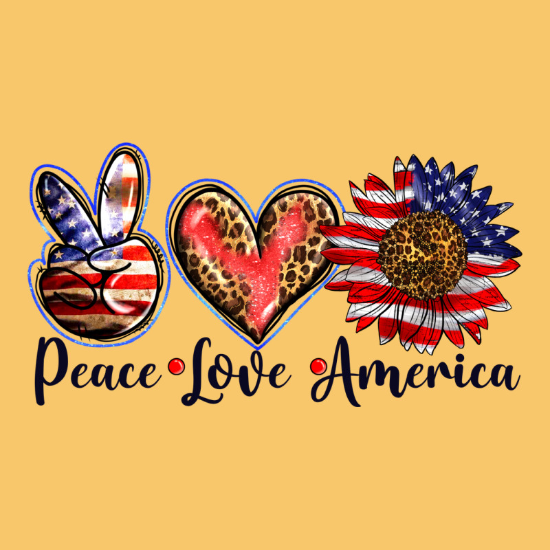 Peace Love America Vintage Hoodie by BarkalooDesign | Teevron