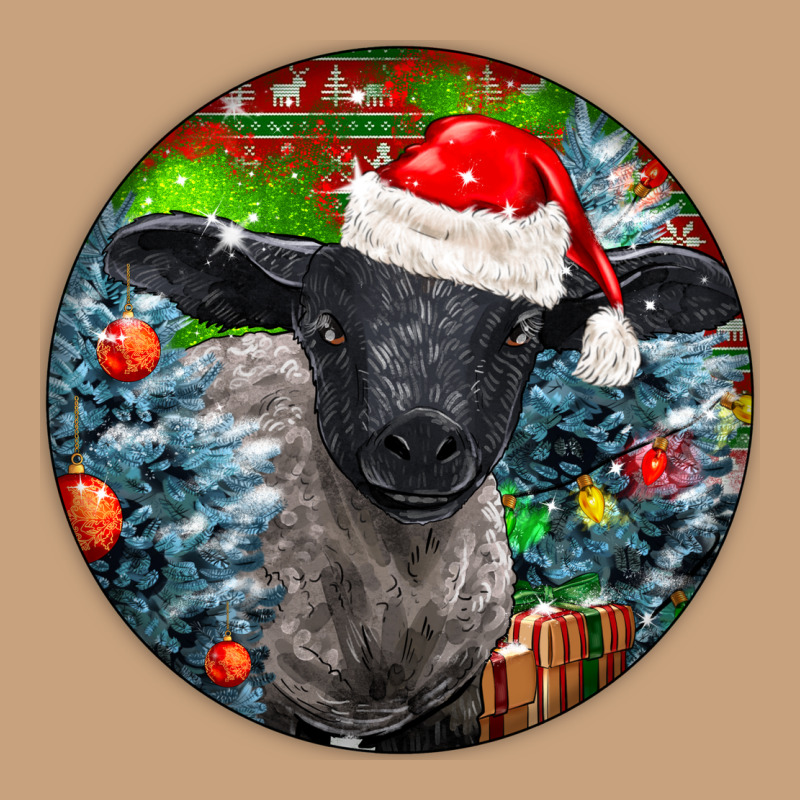Christmas Suffolk Baby Sheep Ornament Vintage Tee by LillyAllenDesigns | Teevron