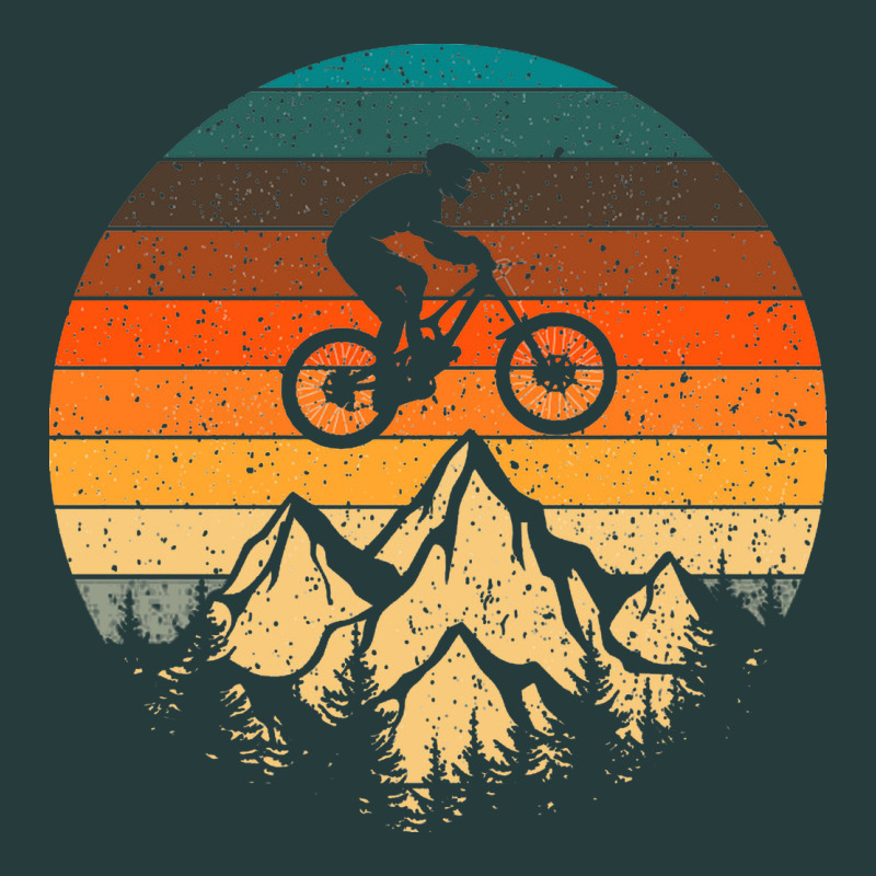 Mountainbike Downhill Retro Vintage Gift   Mountain Bike Premium Hoodie by DesigneFamous | Teevron
