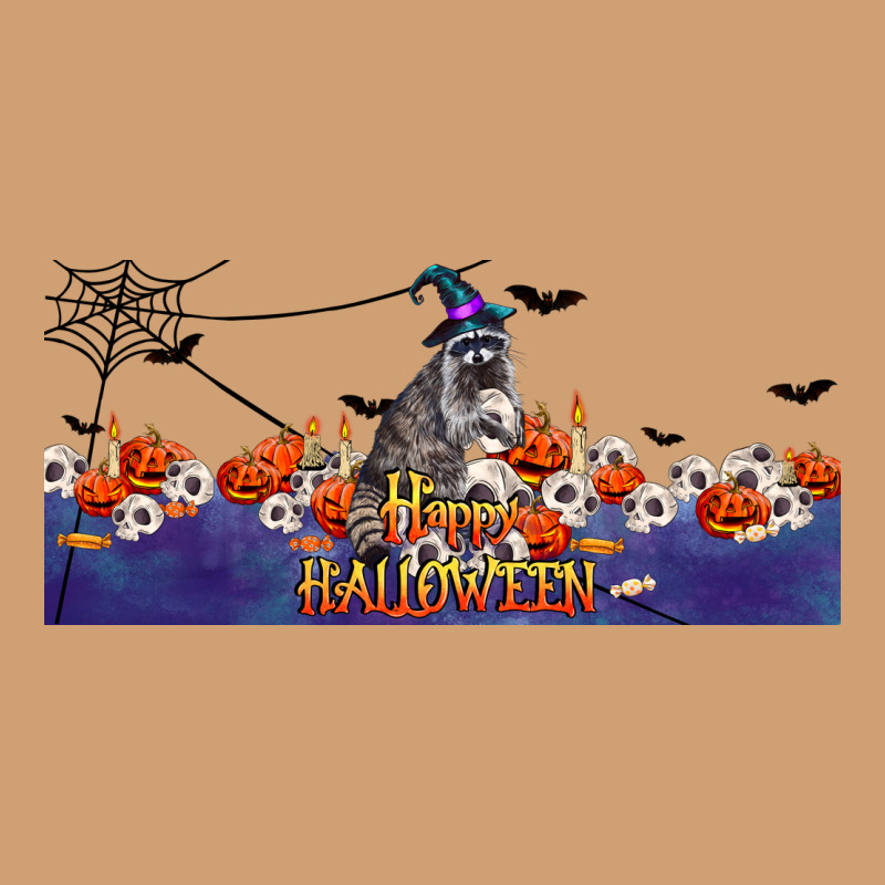 Happy Halloween Raccon Vintage Tee by LillyAllenDesigns | Teevron