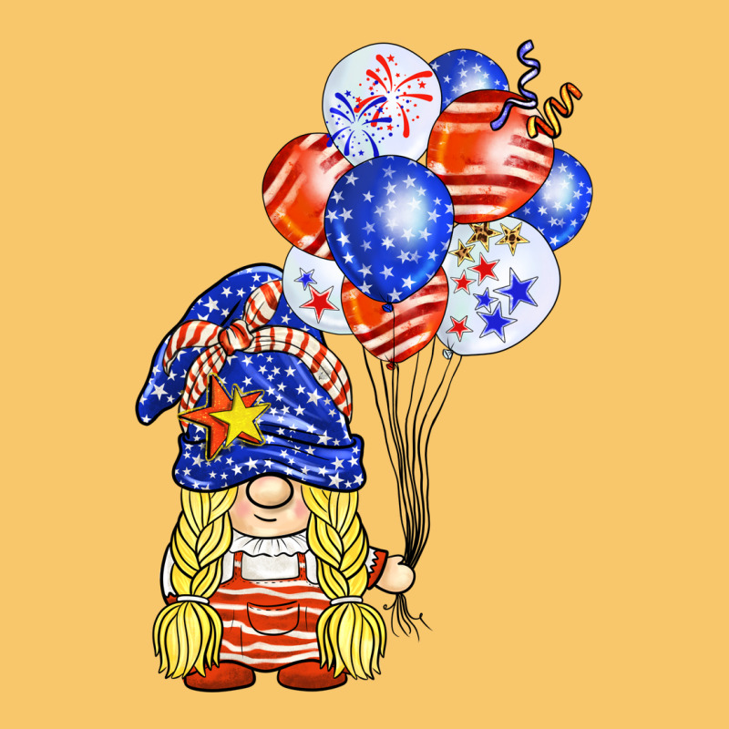 Patriotic Gnome Balloon Vintage Hoodie by BarkalooDesign | Teevron