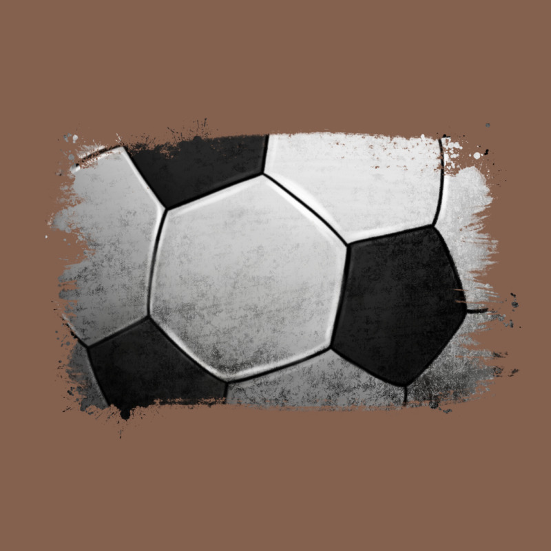 Soccer Ball Brushstroke Zipper Hoodie by RanaPortraitStore | Teevron