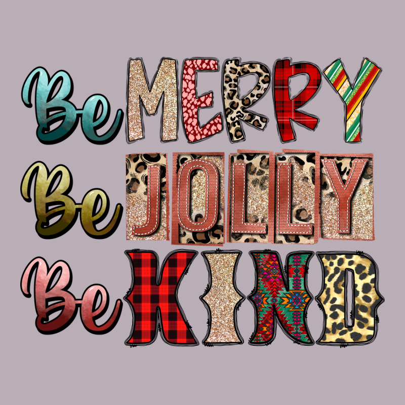 Be Merry Be Jolly Be Kind Vintage Tee by SublimationCraftShop | Teevron