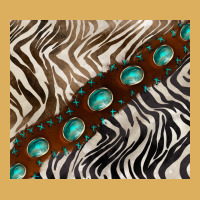 Zebra Gemstone Leather Premium Hoodie | Teevron