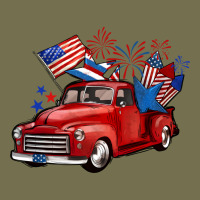 American Truck 4th Of July Vintage Hoodie | Teevron