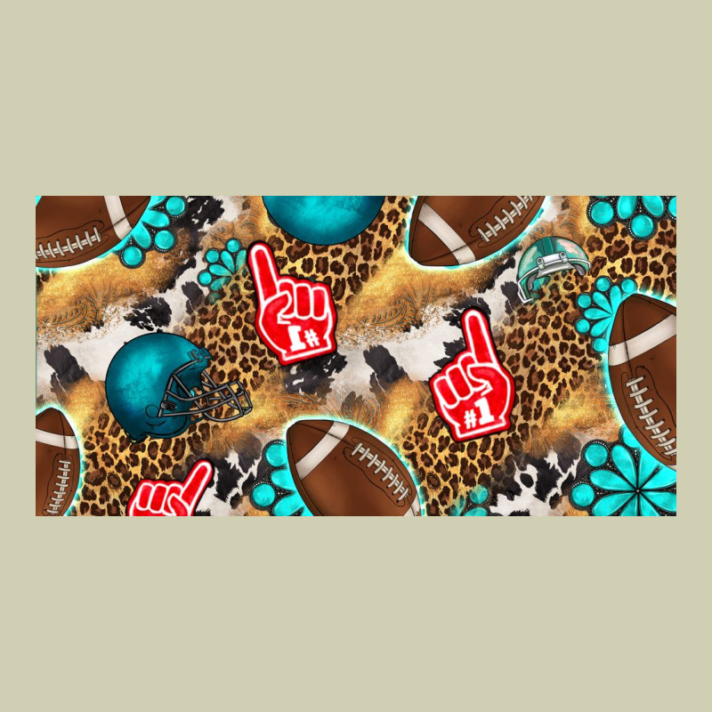 American  Football With Turquoise License Plate Heavy Core Tee by BundleAndBundleShop | Teevron