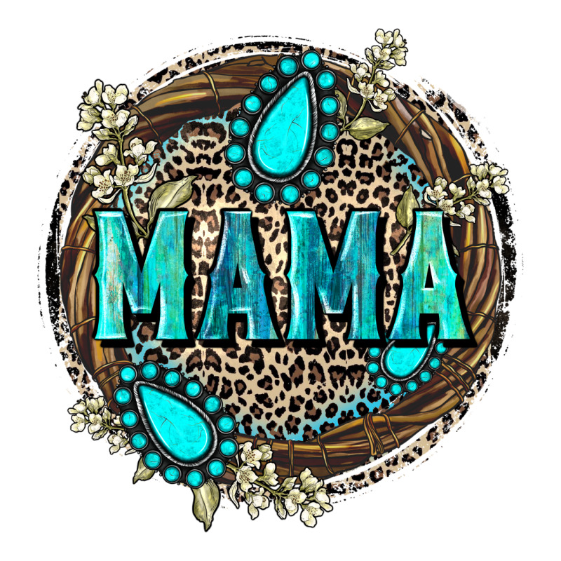 Mama With Gemstone Leopard Mother's Day Classic Tee by FaDigitalArtStudio | Teevron