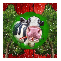 christmas holstein | Teevron