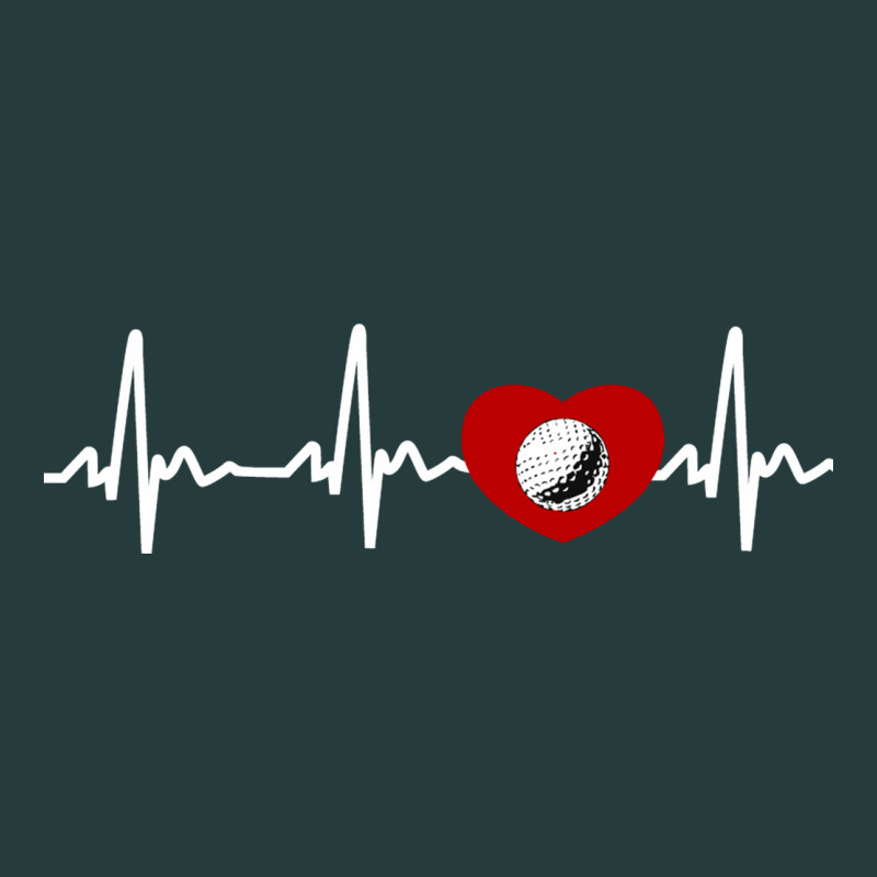 My Heart Beats For Golf Premium Hoodie by linhVisuals | Teevron
