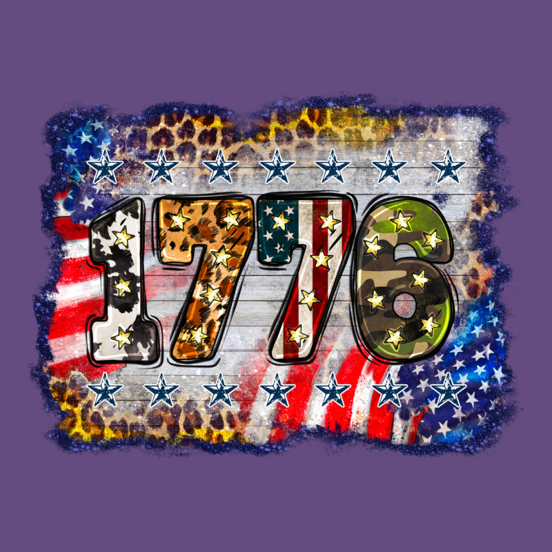 1776 4th Of July Background Vintage Hoodie by BarkalooDesign | Teevron