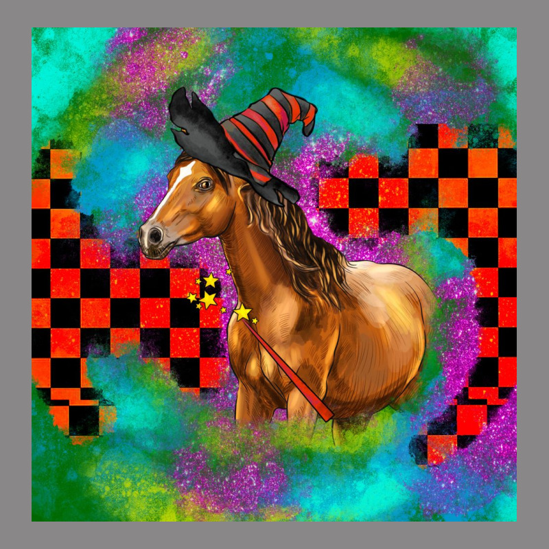 Halloween Quarter Horse Vintage Tee by LillyAllenDesigns | Teevron