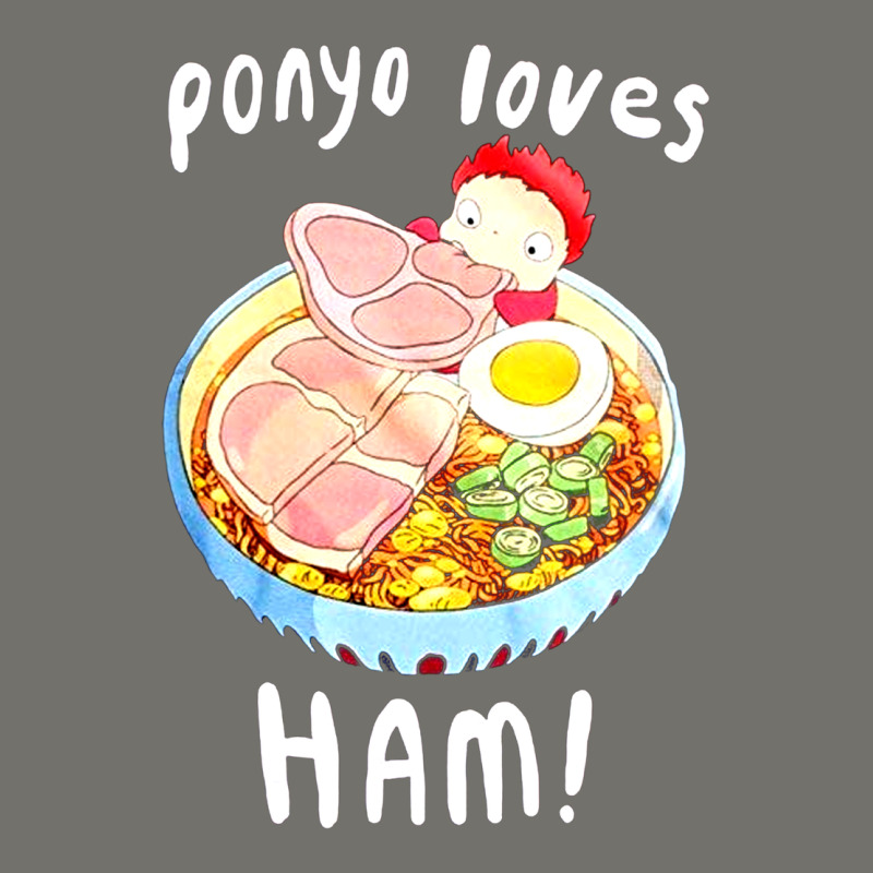 Studio Ghibli Ponyo Loves Ham Premium Hoodie by linhVisuals | Teevron