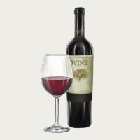 California Wine Zipper Hoodie | Teevron