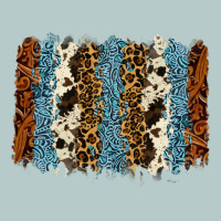Tool Leather Leopard Cowhide Backround Heavy Core Tee | Teevron