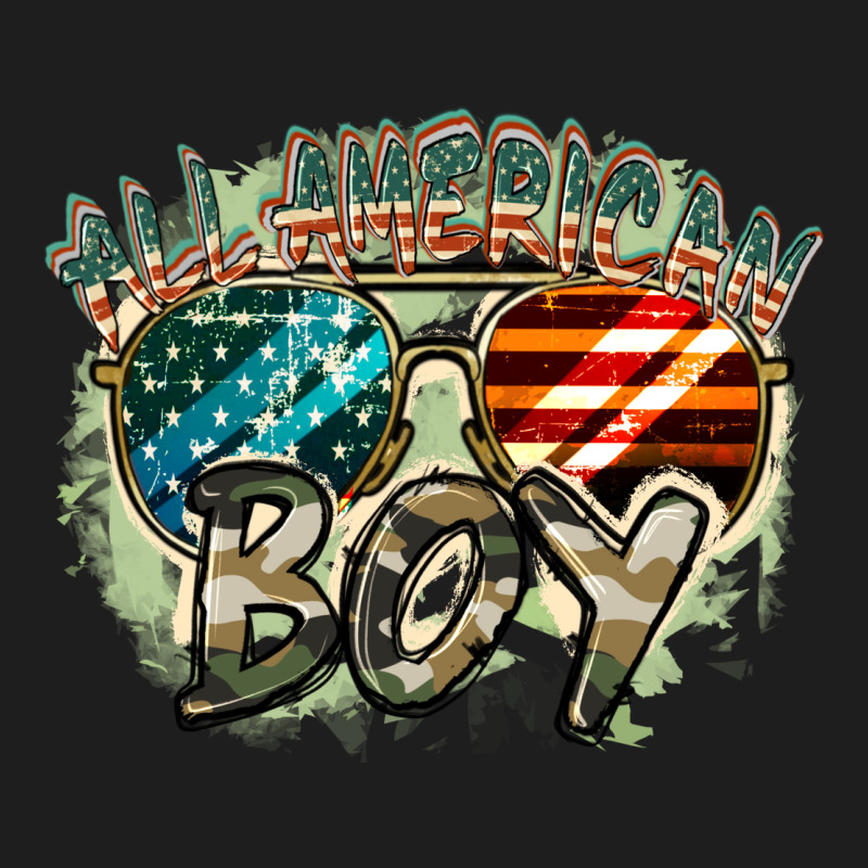 All American Boy 4th Of July Classic Tee by FaDigitalArtStudio | Teevron