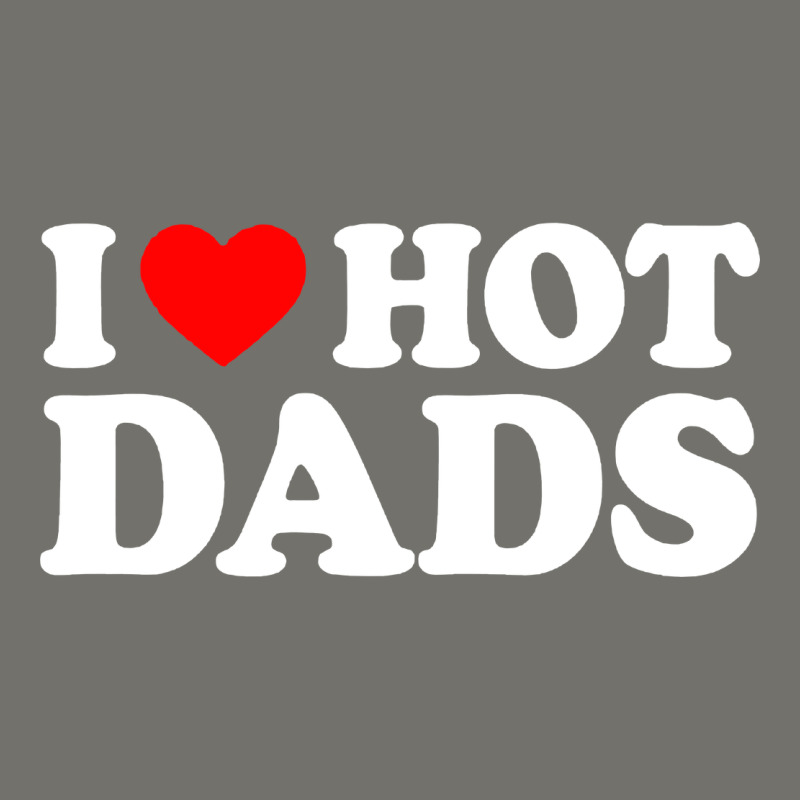 I Love Hot Dads Shirt I Heart Premium Hoodie by linhVisuals | Teevron