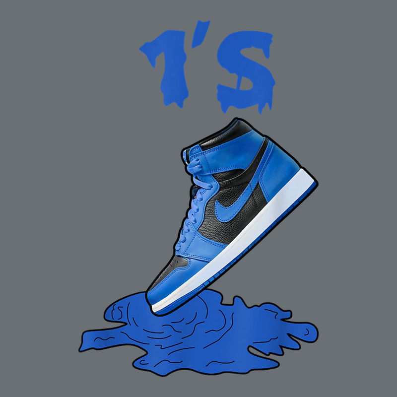 1 Retro High Og Dark Marina Blue Tee Shoes Dripping Got Em T Shirt Premium Hoodie by linhVisuals | Teevron