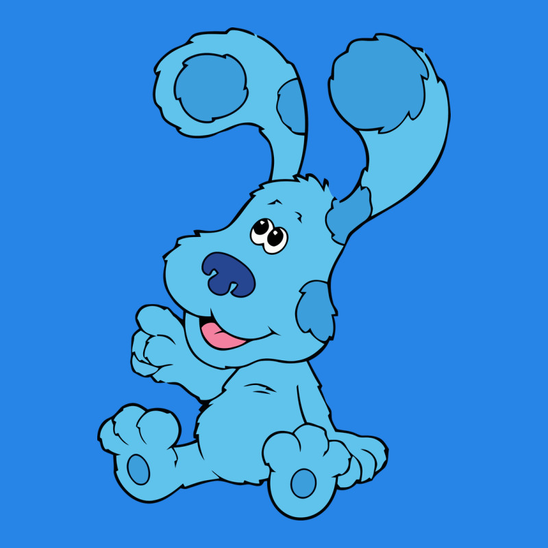 Blues Clues On Red Sofa Premium Hoodie by linhVisuals | Teevron
