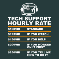 Tech Support Hourly Rate T Shirt Premium Hoodie | Teevron