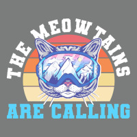 Skiing T  Shirt Ski Goggles Cat The Meowtains Are Calling Skier Winter Premium Hoodie | Teevron