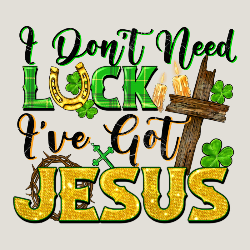I Don't Need Luck I've Got Jesus Heavy Core Tee by FaDigitalArtStudio | Teevron