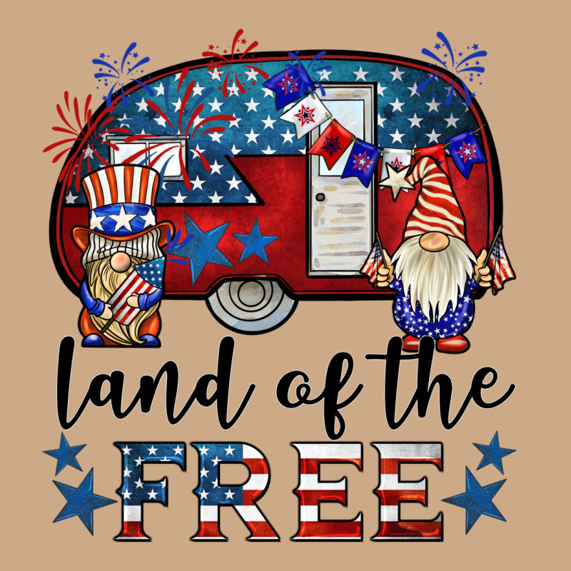 Land Of The Free Caravan Gnomies Vintage Hoodie by BarkalooDesign | Teevron