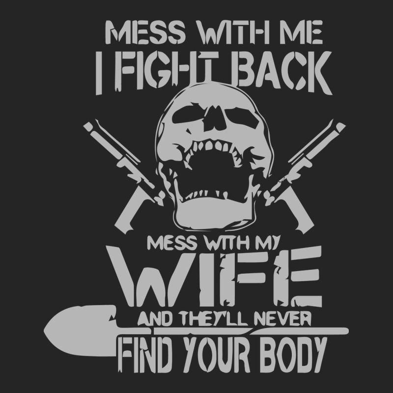 Mess With My Wife And They Premium Hoodie by linhVisuals | Teevron