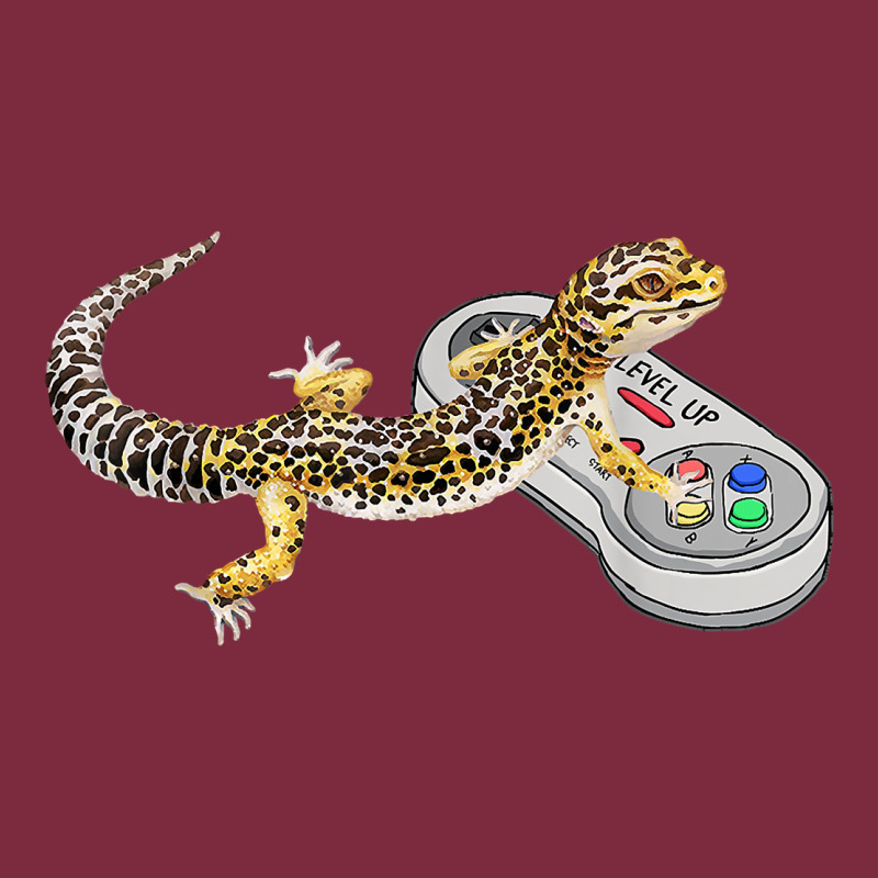 Leopard Gecko Playing Video Game Lizard & Reptiles Gamers T Shirt Premium Hoodie by linhVisuals | Teevron