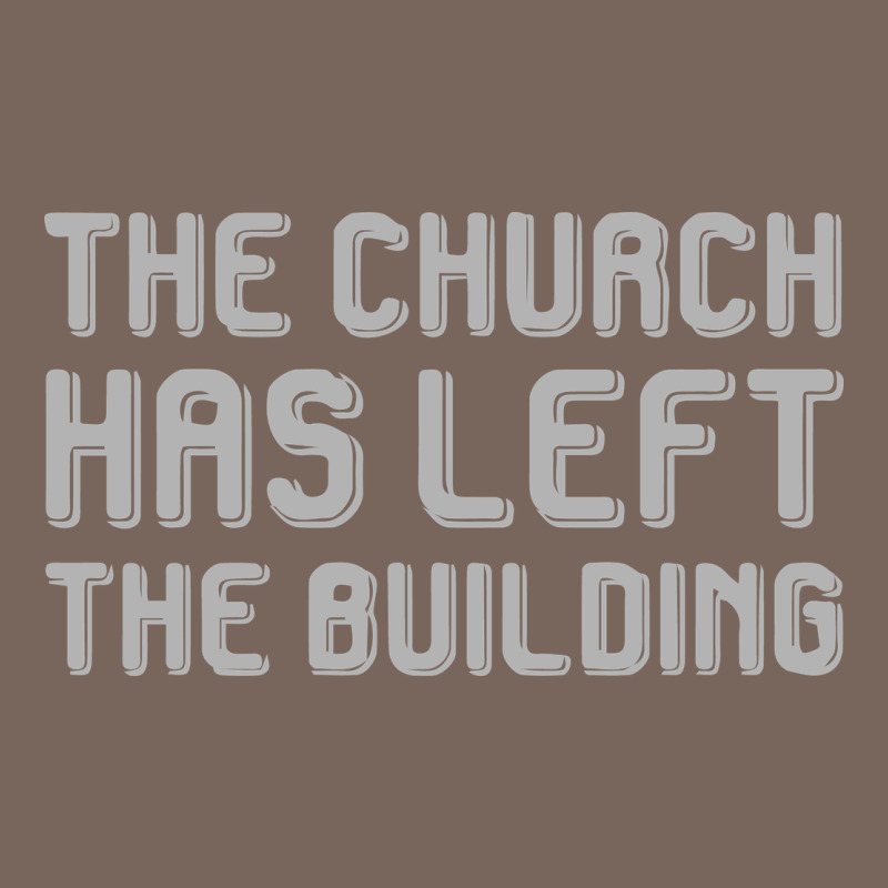 The Church Has Left The Building Premium Hoodie by linhVisuals | Teevron