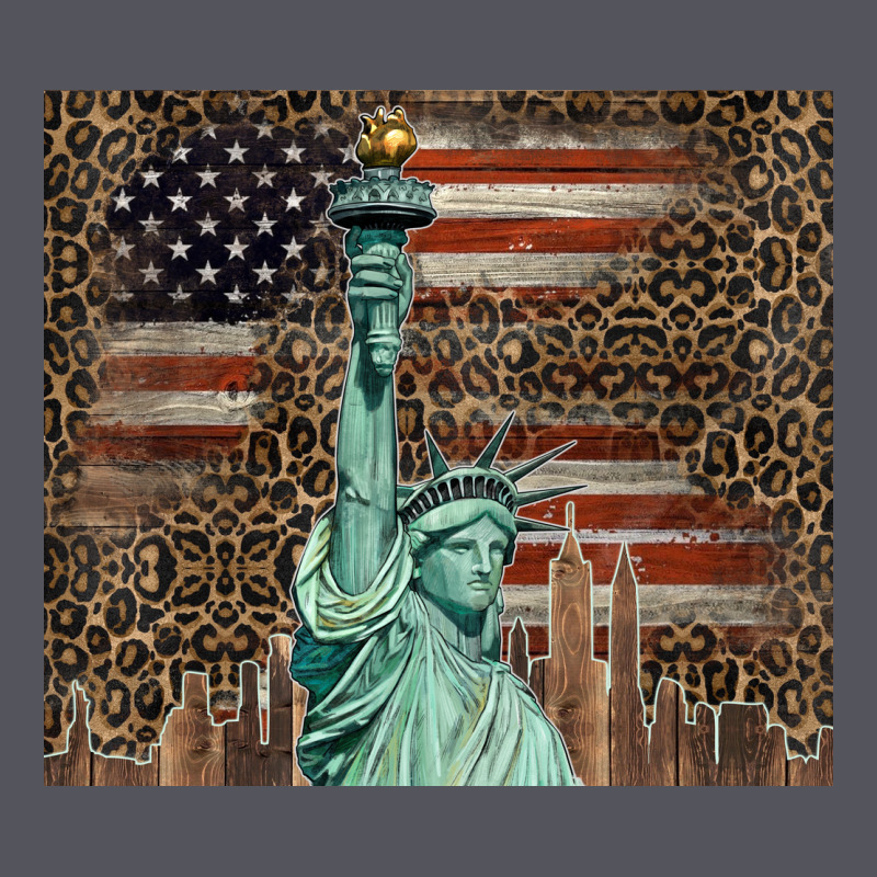 Statue Of Liberty Tumbler Vintage Hoodie by BarkalooDesign | Teevron