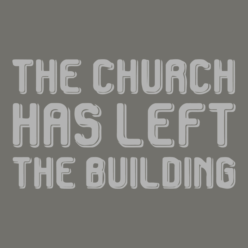 The Church Has Left The Building Premium Hoodie by linhVisuals | Teevron