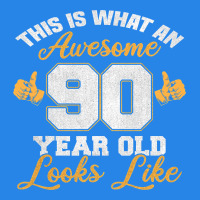 90th Birthday Novelty Gift Awesome 90 Year Old T Shirt Premium Hoodie | Teevron