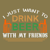 I Just Want To Drink With My Friends Premium Hoodie | Teevron
