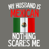 My Husband Is Mexican Nothing Scares Me Funny Husband Zip Hoodie Premium Hoodie | Teevron