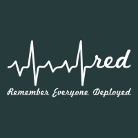 Red Friday Military Remember Everyone Deployed Heartbeat T Shirt Premium Hoodie | Teevron