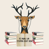 Yes Mama I Am Studying Right Now, Deer Premium Sweatshirt | Teevron