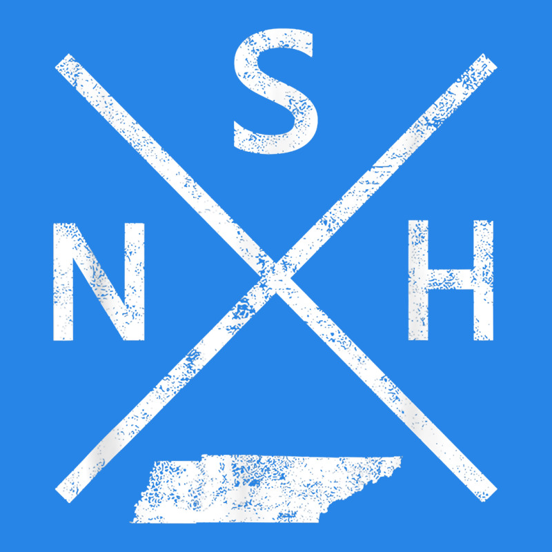Vintage Nashville Retro Nsh Cross T Shirt Premium Hoodie by linhVisuals | Teevron
