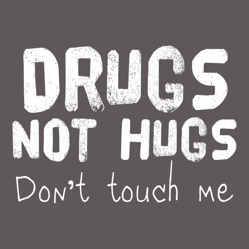 Drugs Not Hugs Premium Hoodie by linhVisuals | Teevron